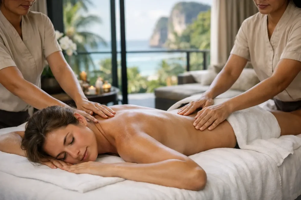 Four Hands Massage Phuket in Your Room